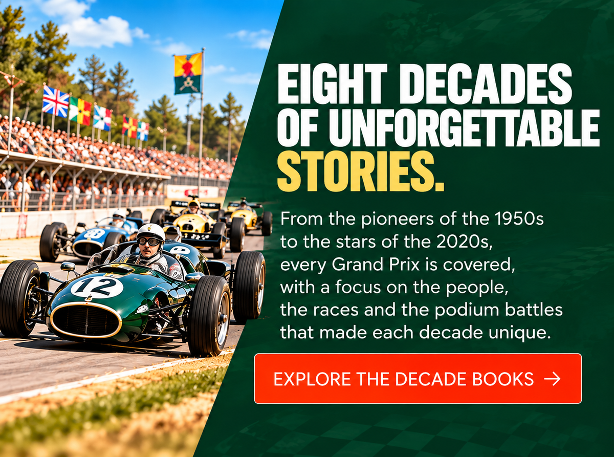 Explore All F1's Decades
